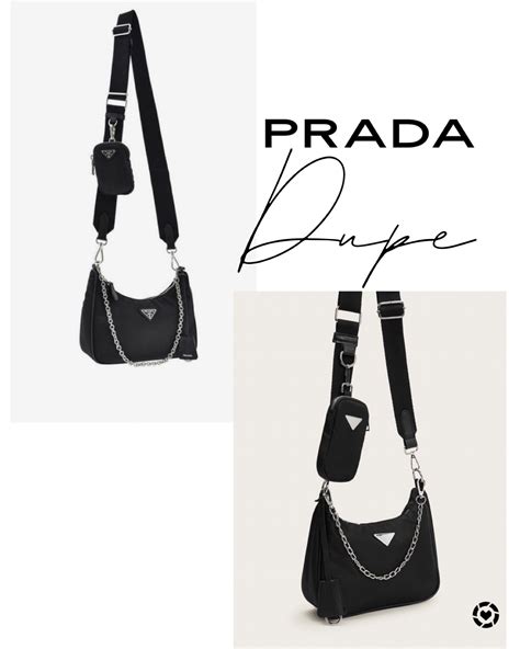 prada bag dupe|prada nylon crossbody bag dupe.